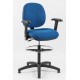 Ergo Line Fabric Draughtsman Chair